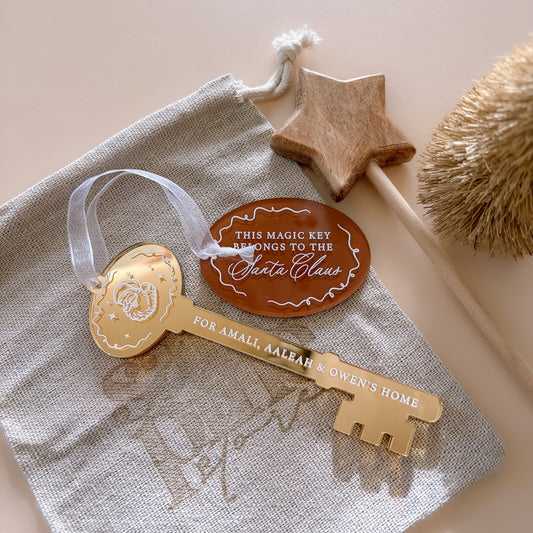 Santa's Magic Key - Style 3 | Personalised | Customisable