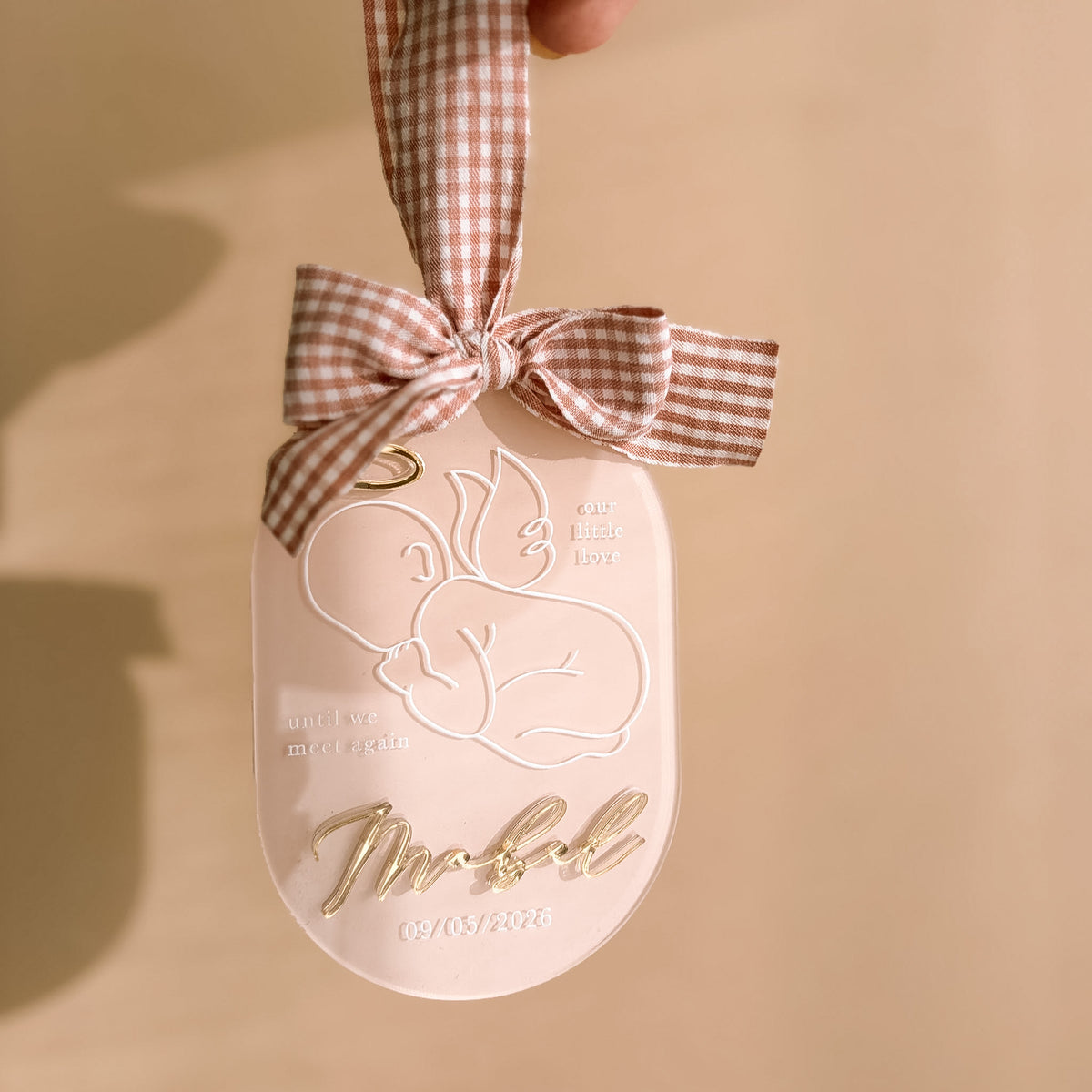 Baby Memorial Christmas Ornament | Personalised | Customisable