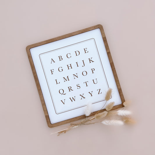 Vintage-Style Alphabet Sign | Multiple Customisation Options