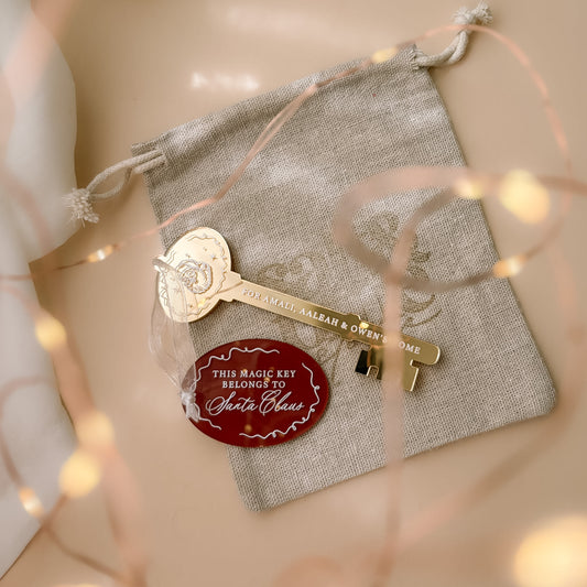 Santa's Magic Key - Style 4 | Personalised | Customisable