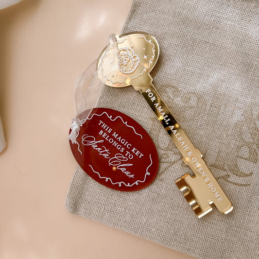 Santa's Magic Key - Style 4 | Personalised | Customisable