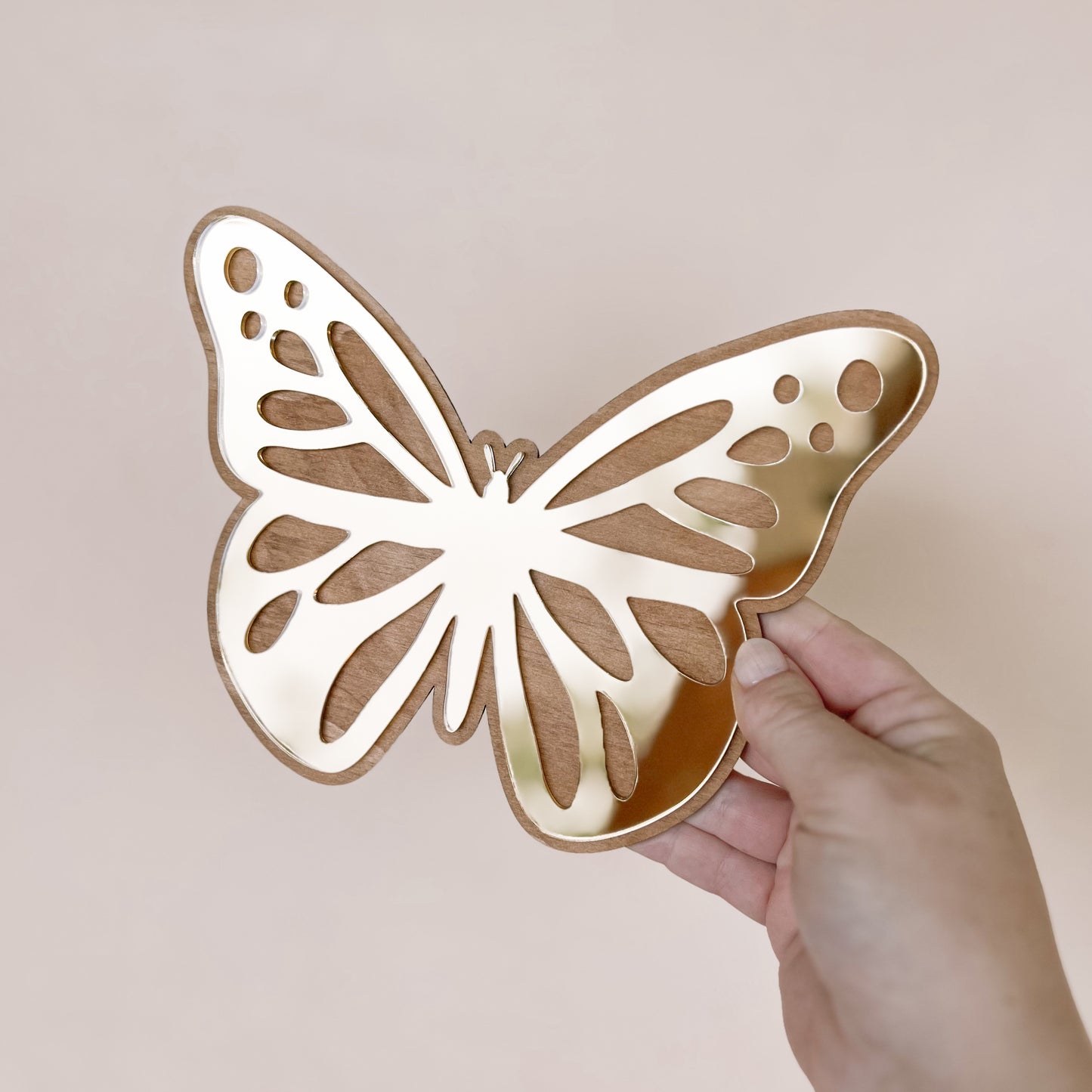 Gold Mirror Girls Bedroom Decor Shape | Bow, Hearts, Butterfly