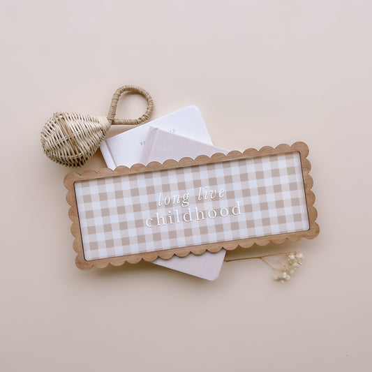Vintage Quote Sign | Multiple Customisation Options