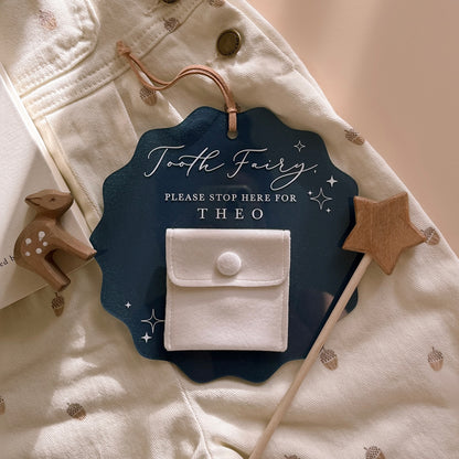 TOOTH FAIRY PLAQUE | Personalised | Hanging | Multiple Colour Options