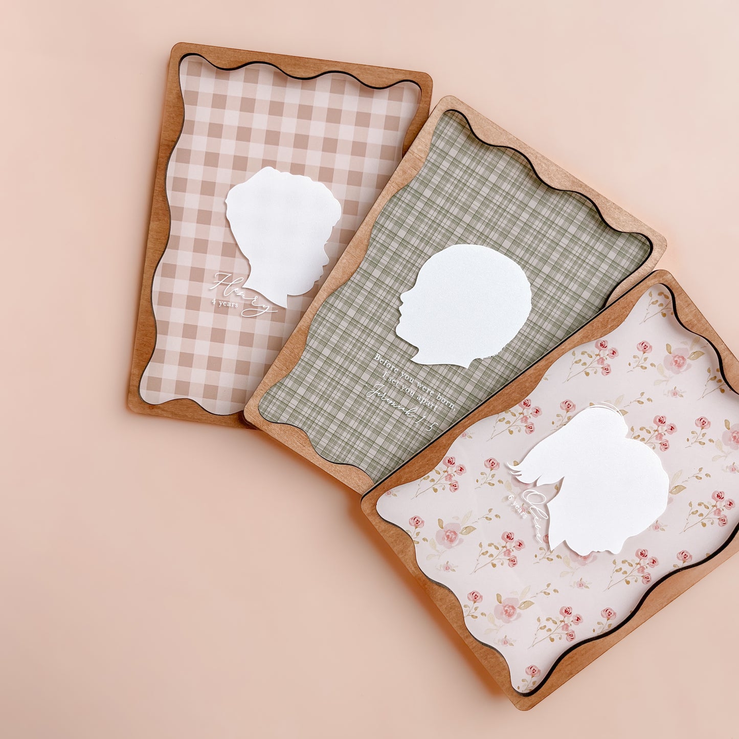 Personalised Vintage-Style Cameo Silhouette Plaque | Multiple Customisation Options