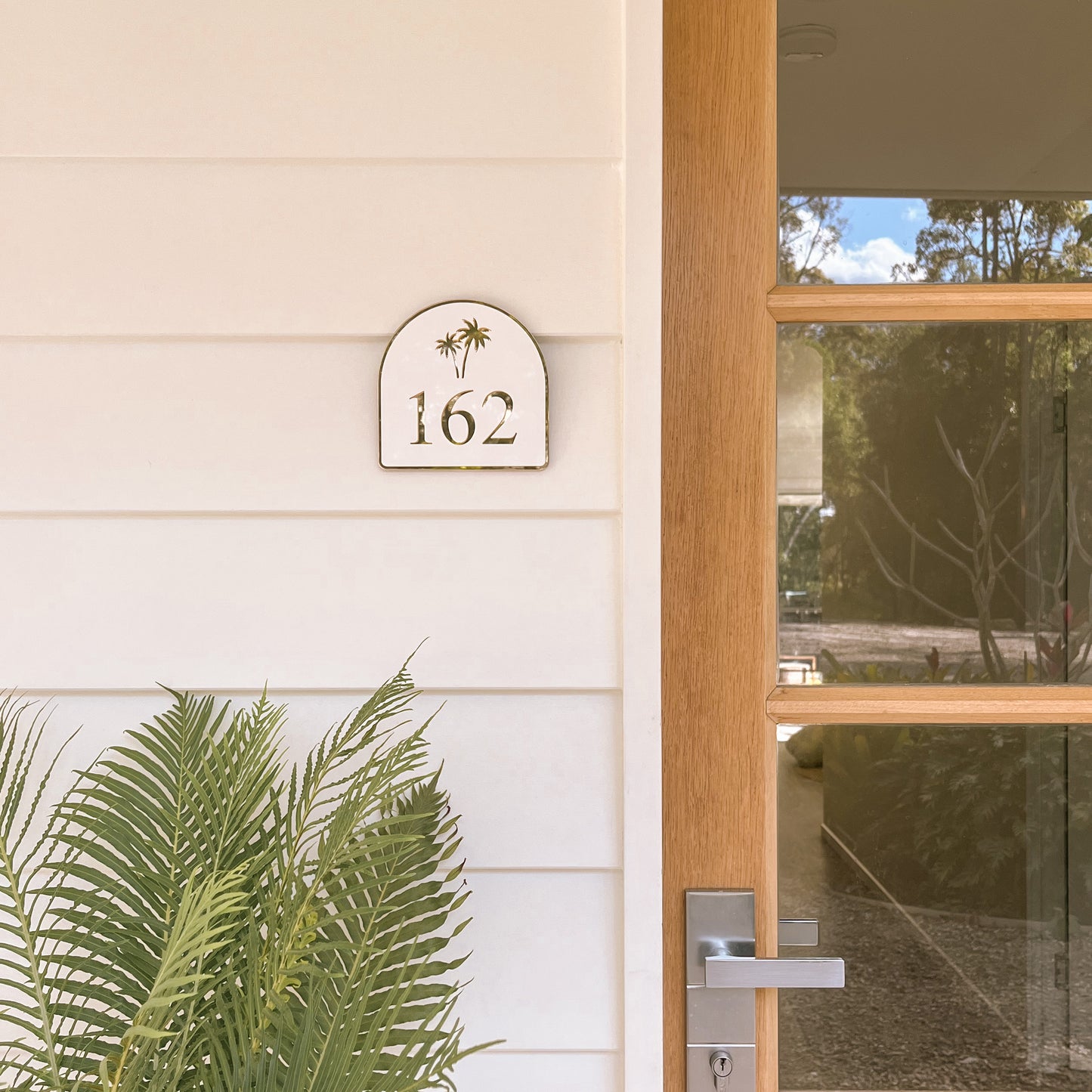 Small Custom House Number Sign | 4 Options