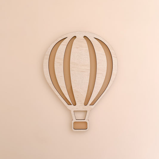 HOT AIR BALLOON | Wall Shape | Multiple Colour Options