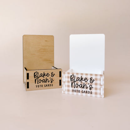 YOTO CARD HOLDER | Personalised | Multiple Customisation Options