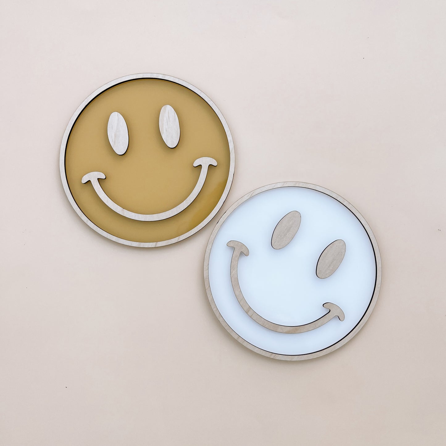 SMILEY FACE | Wall Shape | Multiple Colour Options