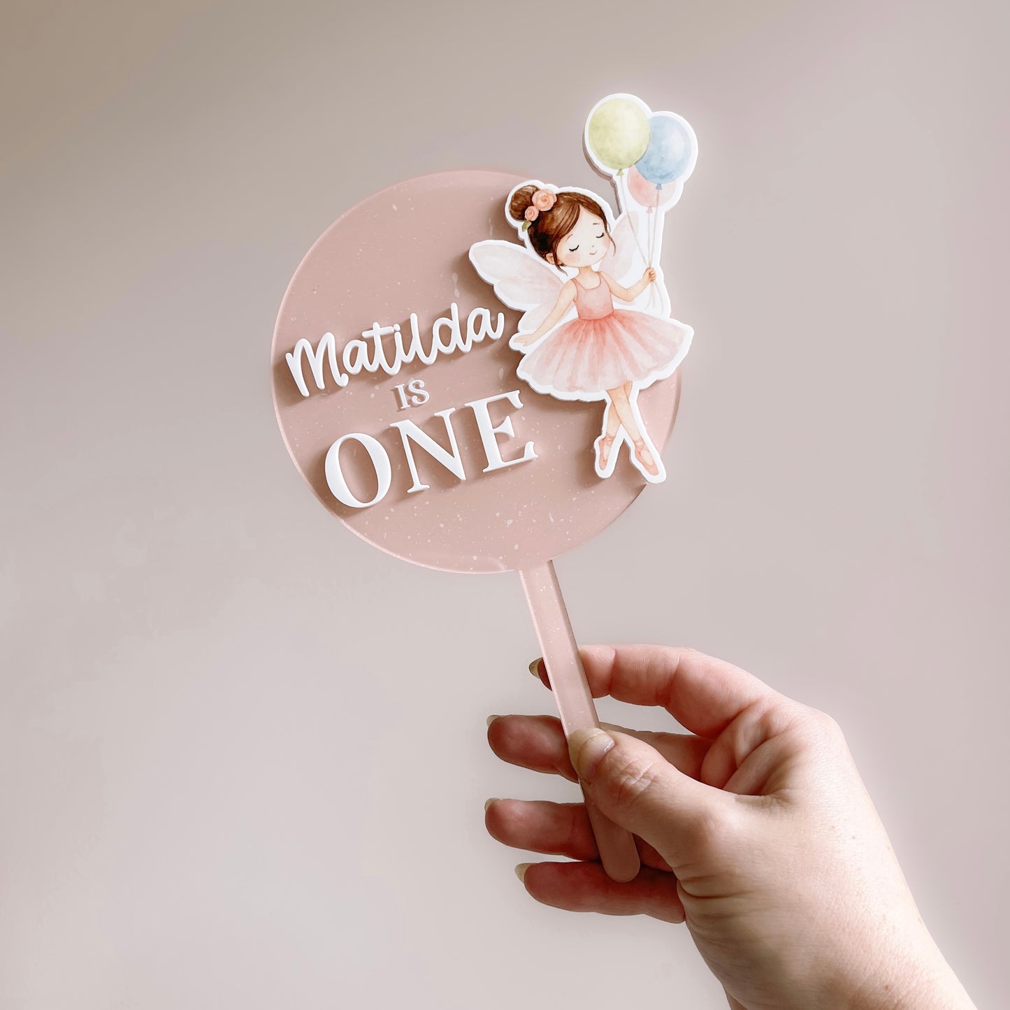 CUSTOM Cake Topper | ANY THEME/DESIGN/AGE