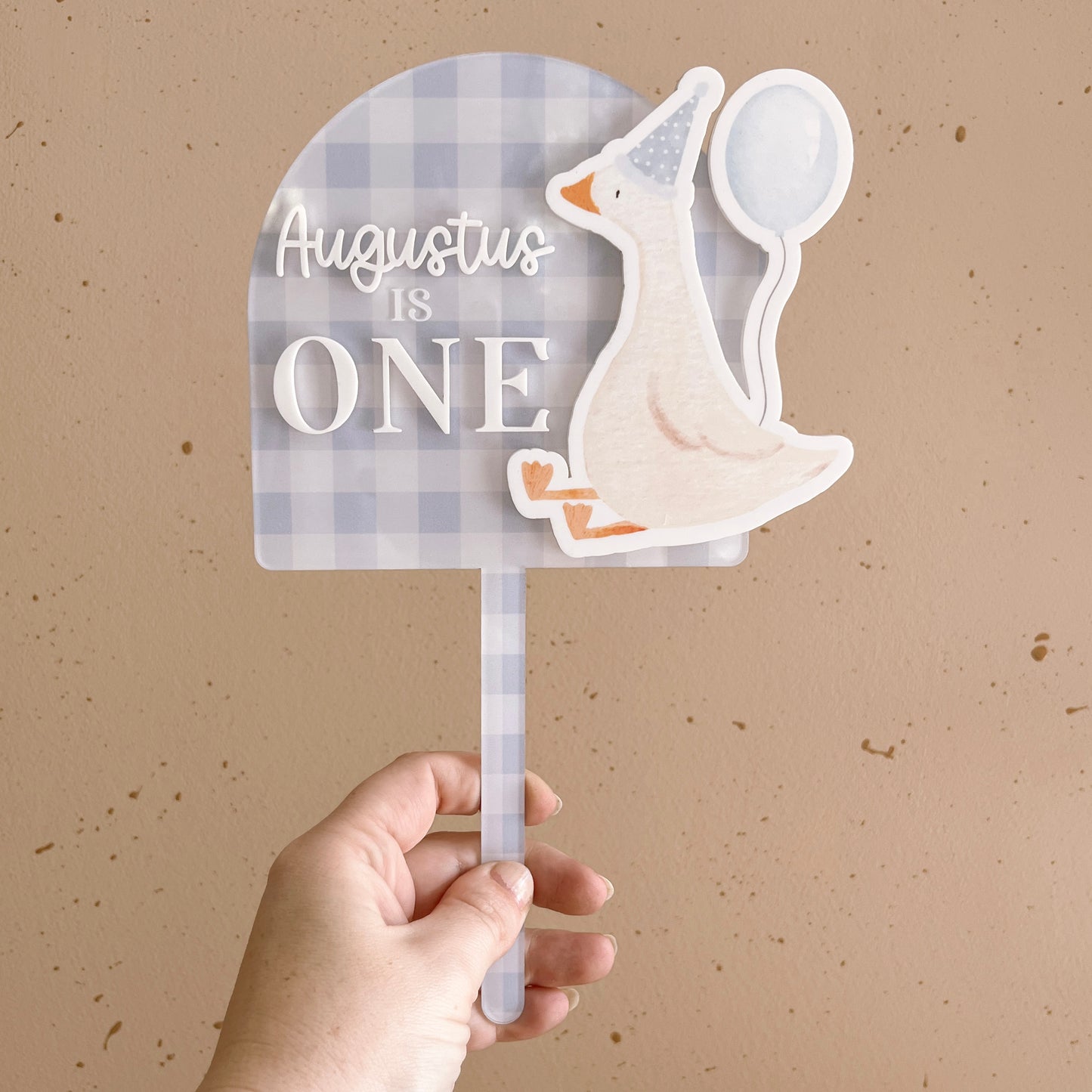 CUSTOM Cake Topper | ANY THEME/DESIGN/AGE