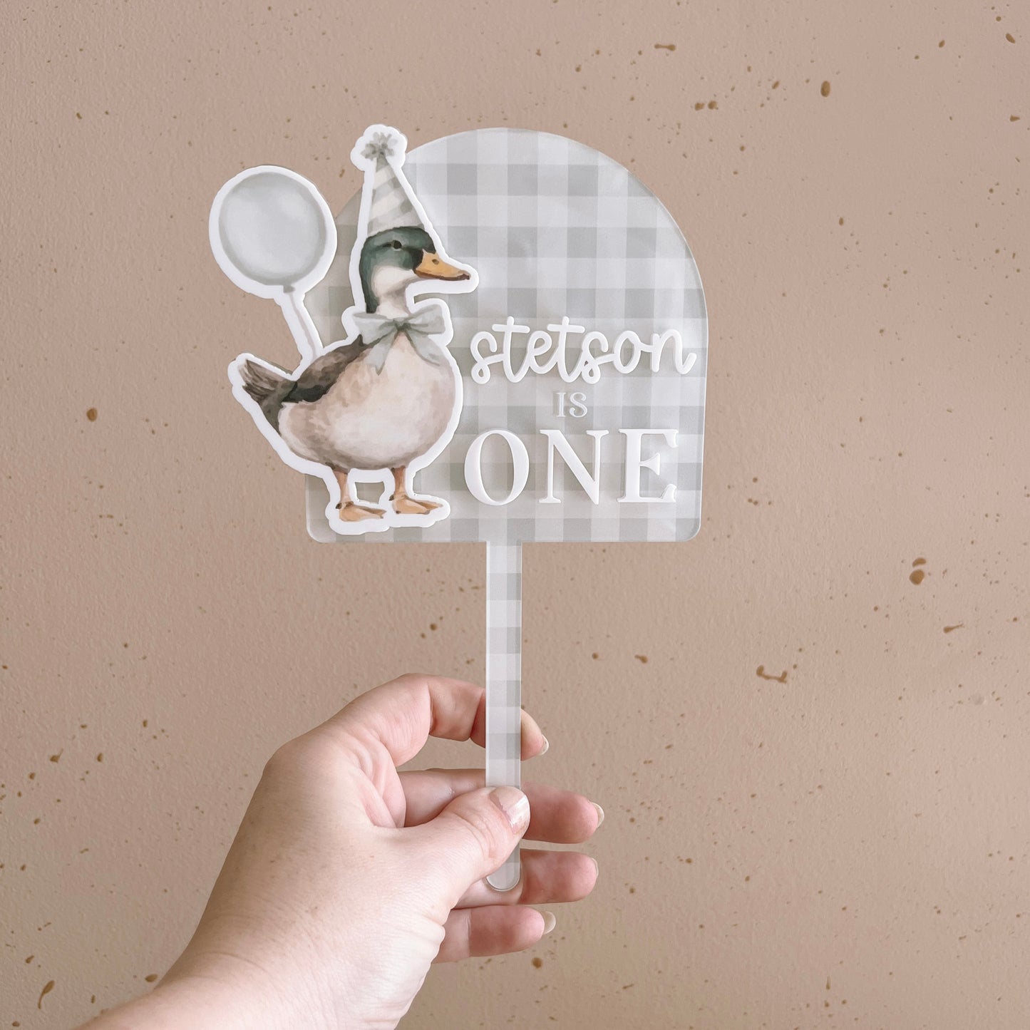 CUSTOM Cake Topper | ANY THEME/DESIGN/AGE
