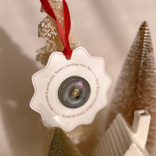 Santa Cam / Fake Santa Surveillance Camera | Multiple Colour & Pattern Options