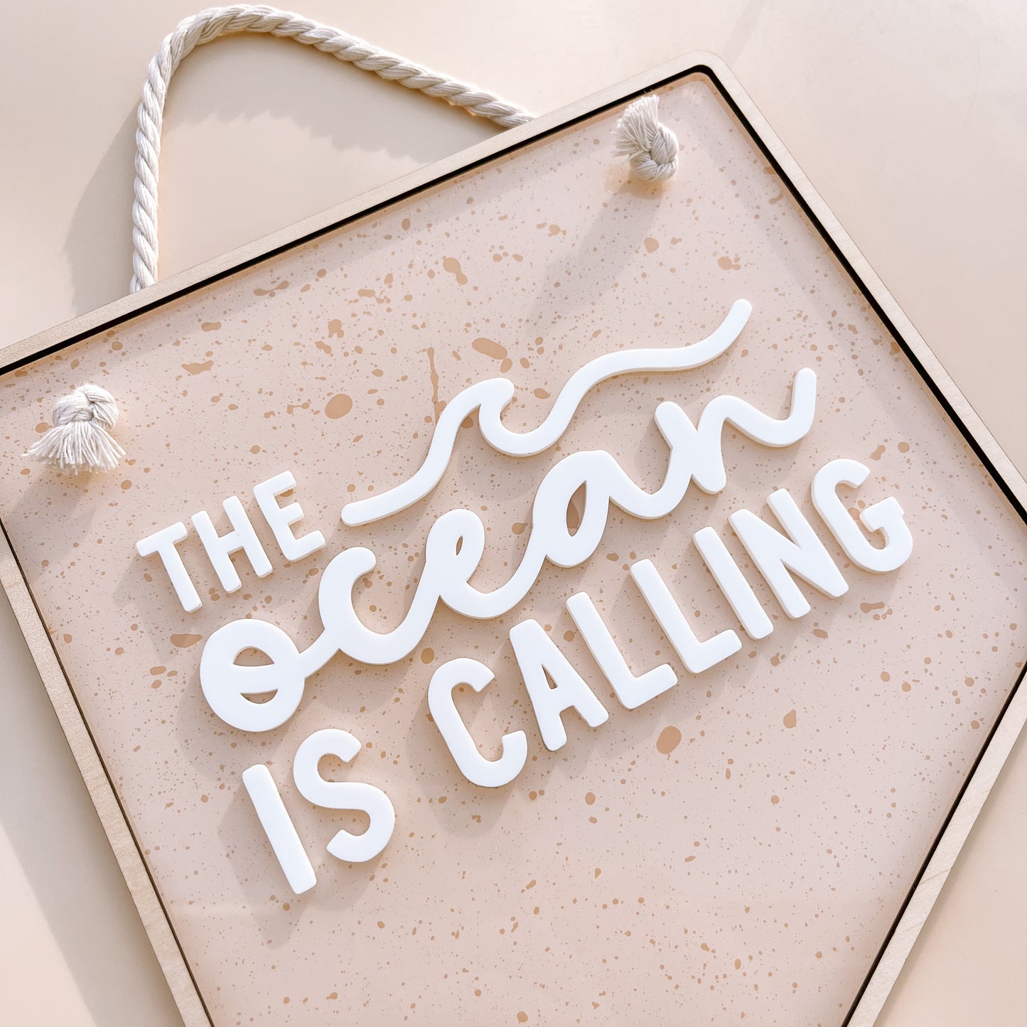 THE OCEAN IS CALLING | Wall Banner | Multiple Colour Options