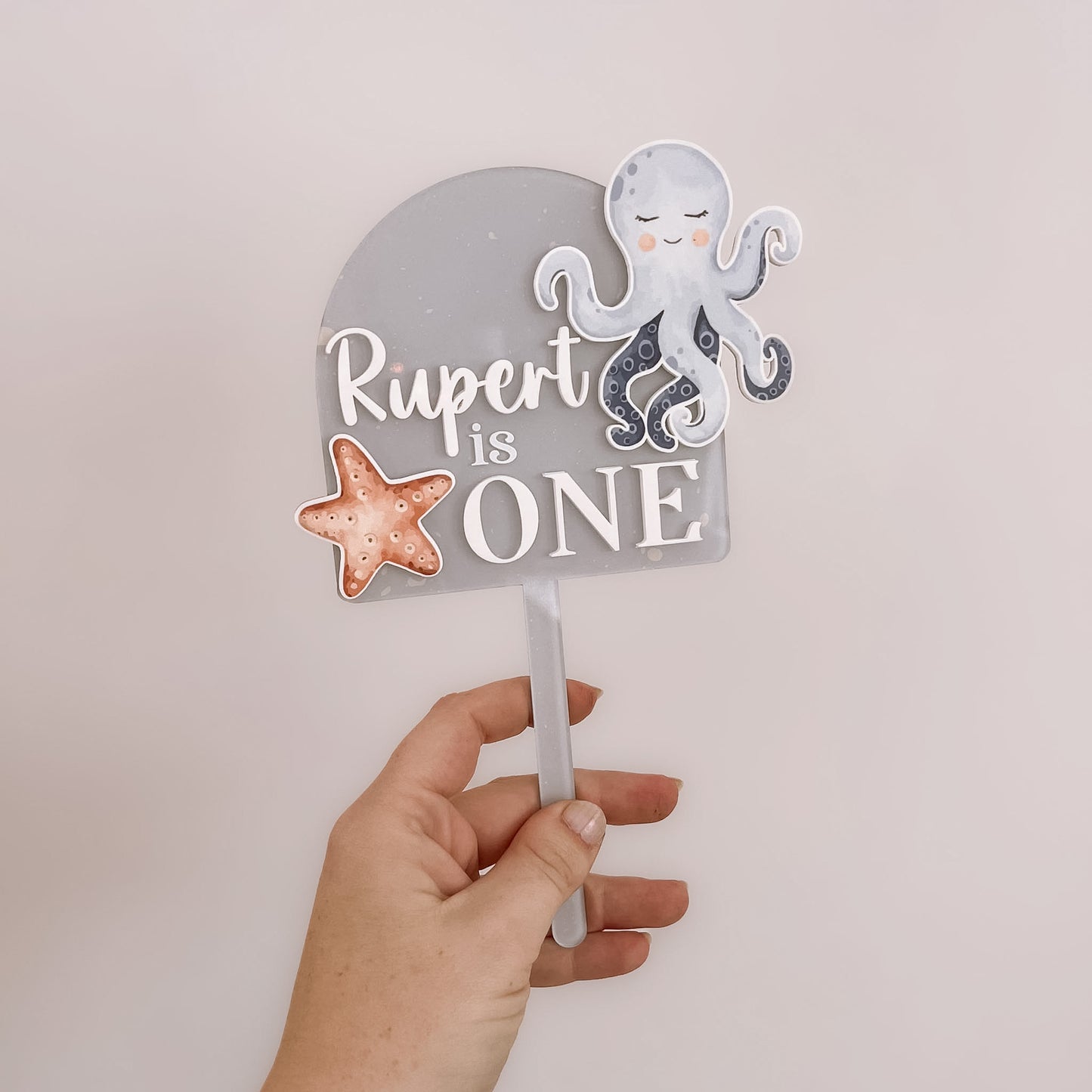 CUSTOM Cake Topper | ANY THEME/DESIGN/AGE