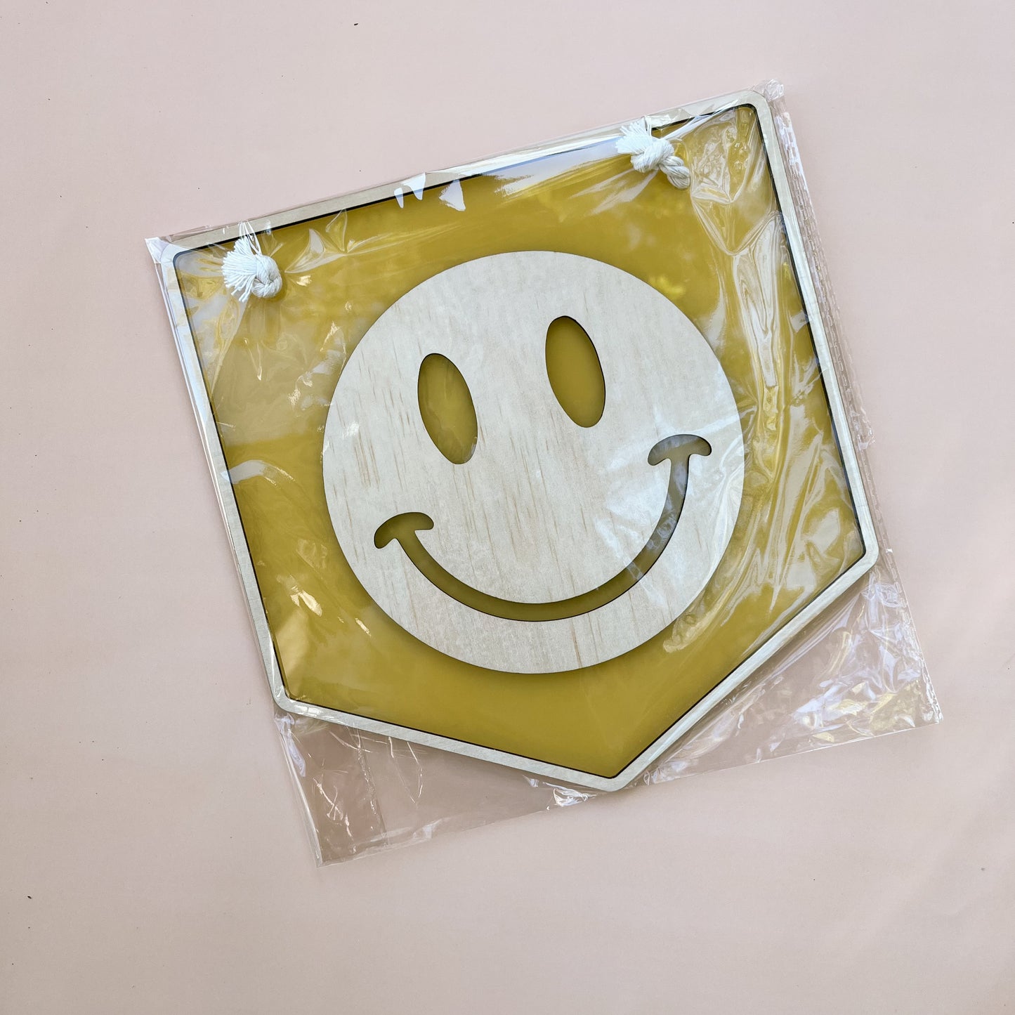 SMILEY BANNER | MUSTARD | 1 AVAILABLE