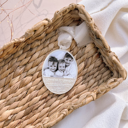 Voice Message or Video Keepsake Christmas Ornament | Multiple Customisation Options