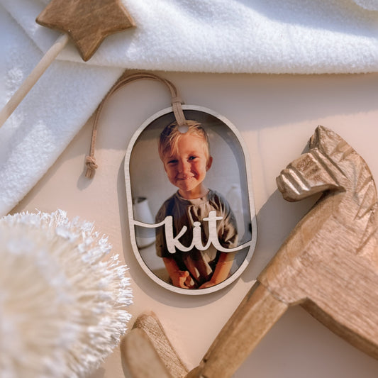 Personalised Photo Christmas Ornament | 3 Shape Options