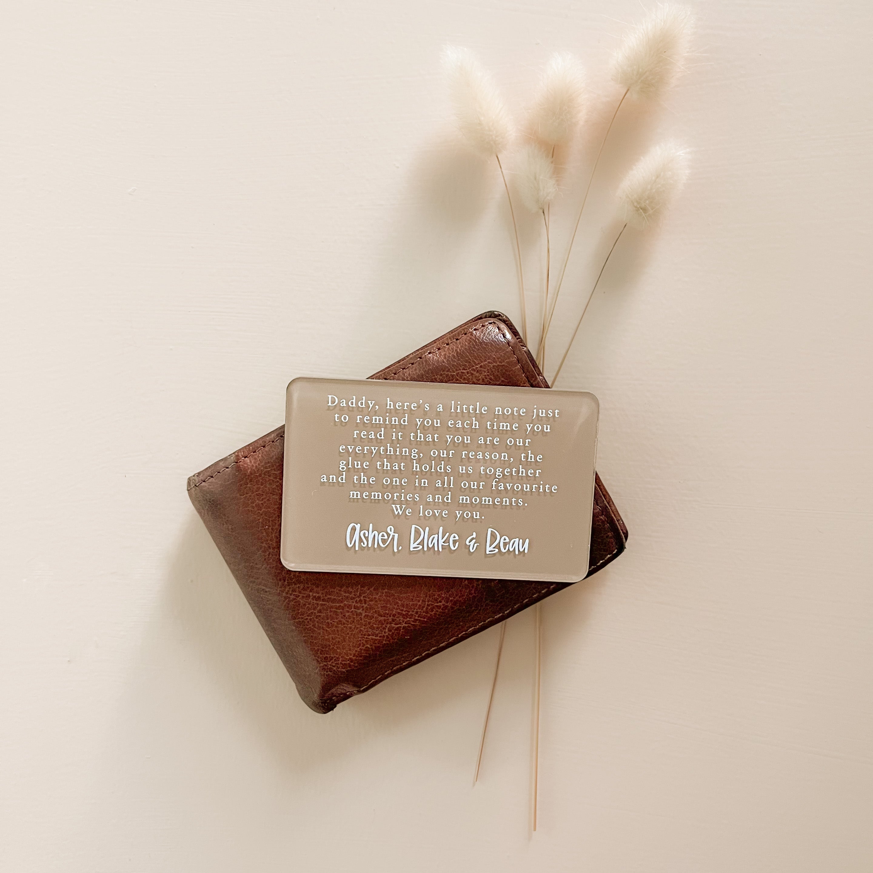 POCKET/WALLET NOTE | Personalised | Multiple Colour Options – Salt ...