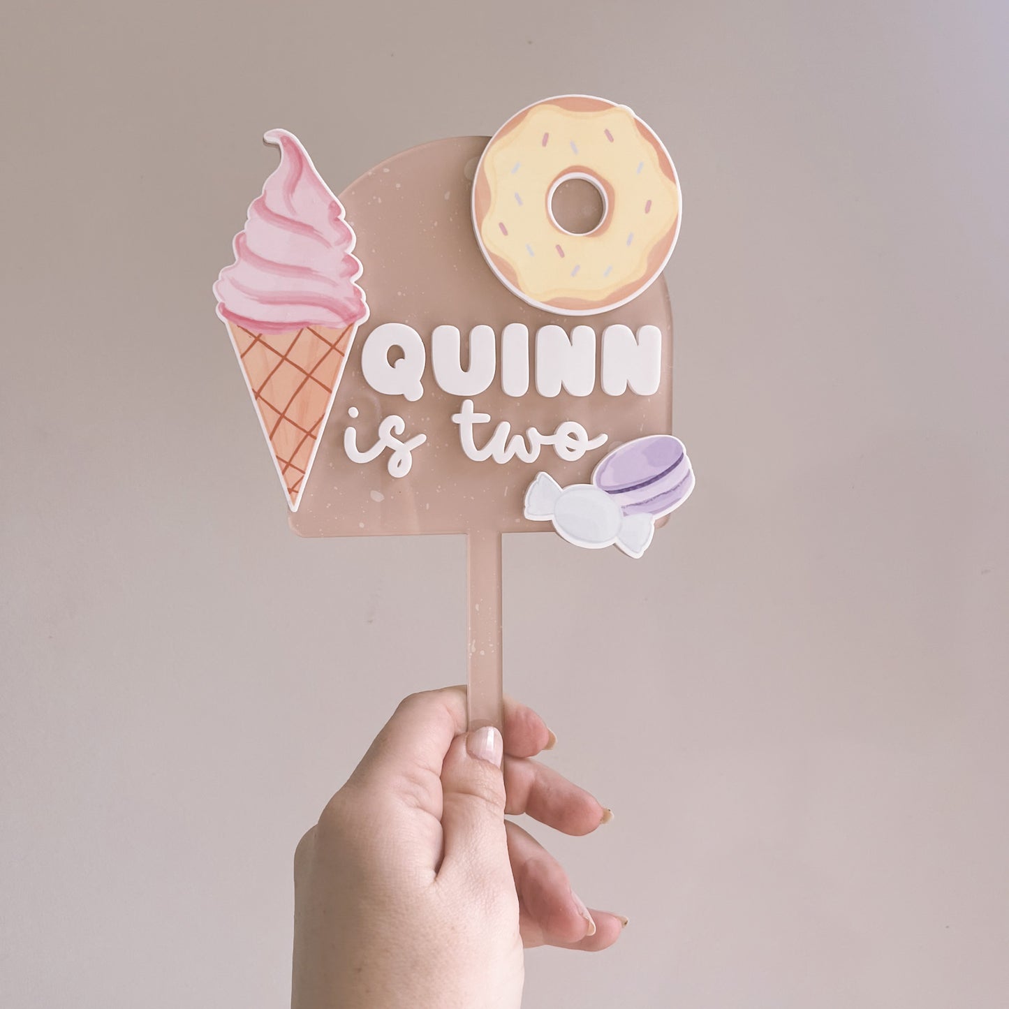 CUSTOM Cake Topper | ANY THEME/DESIGN/AGE