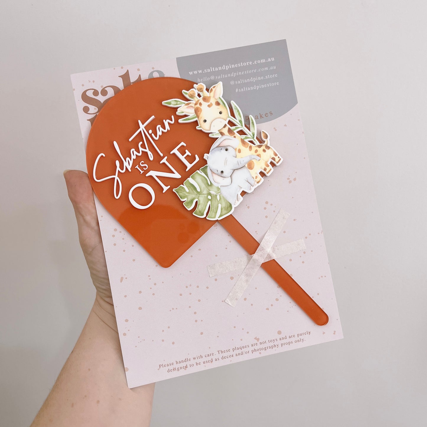 CUSTOM Cake Topper | ANY THEME/DESIGN/AGE