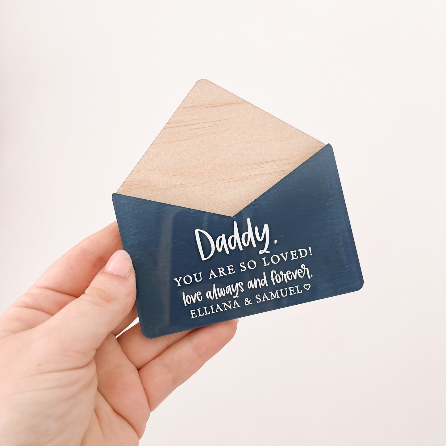 GIFT CARD HOLDER - ENVELOPE | Personalised | Multiple Customisation Options