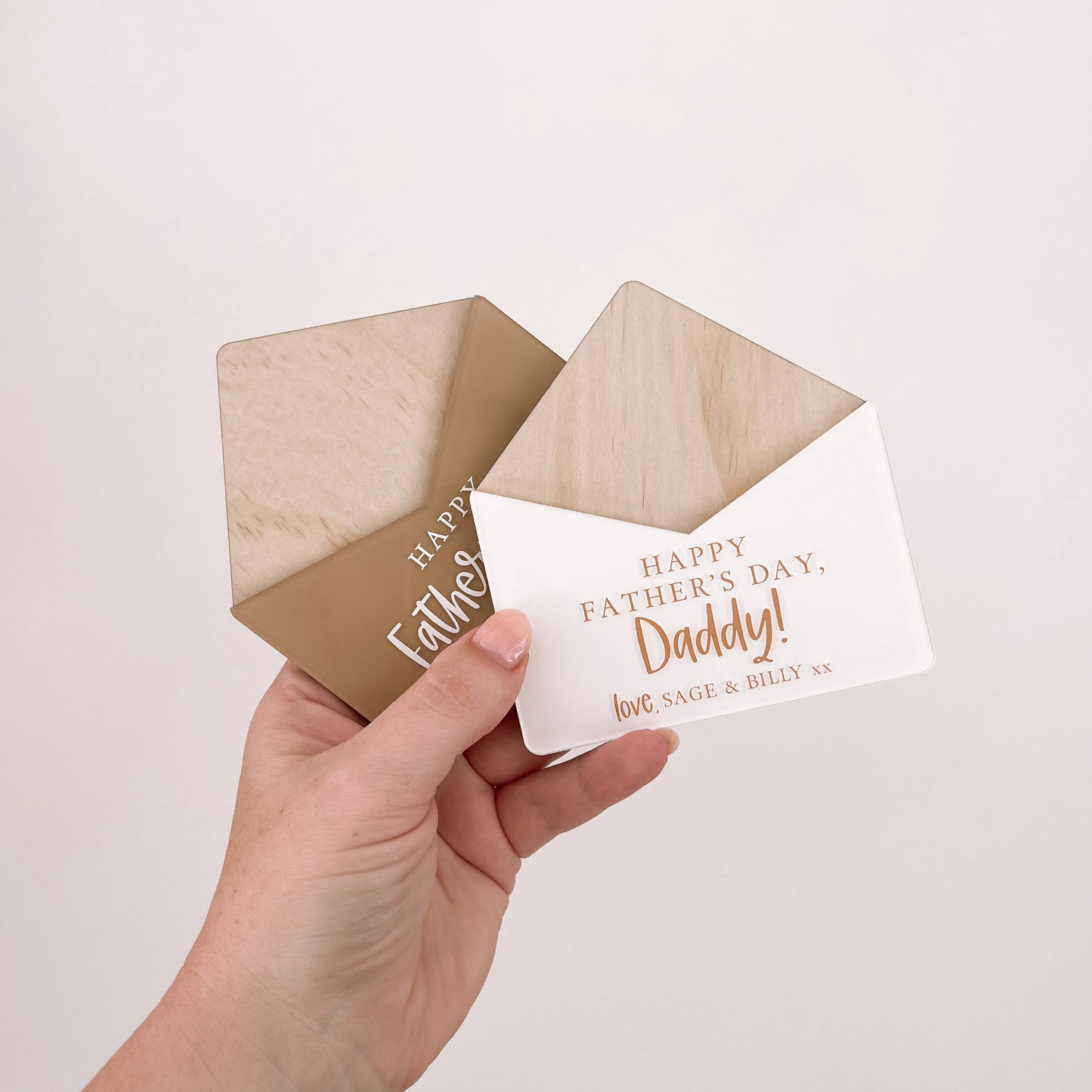 GIFT CARD HOLDER - ENVELOPE | Personalised | Multiple Customisation Options