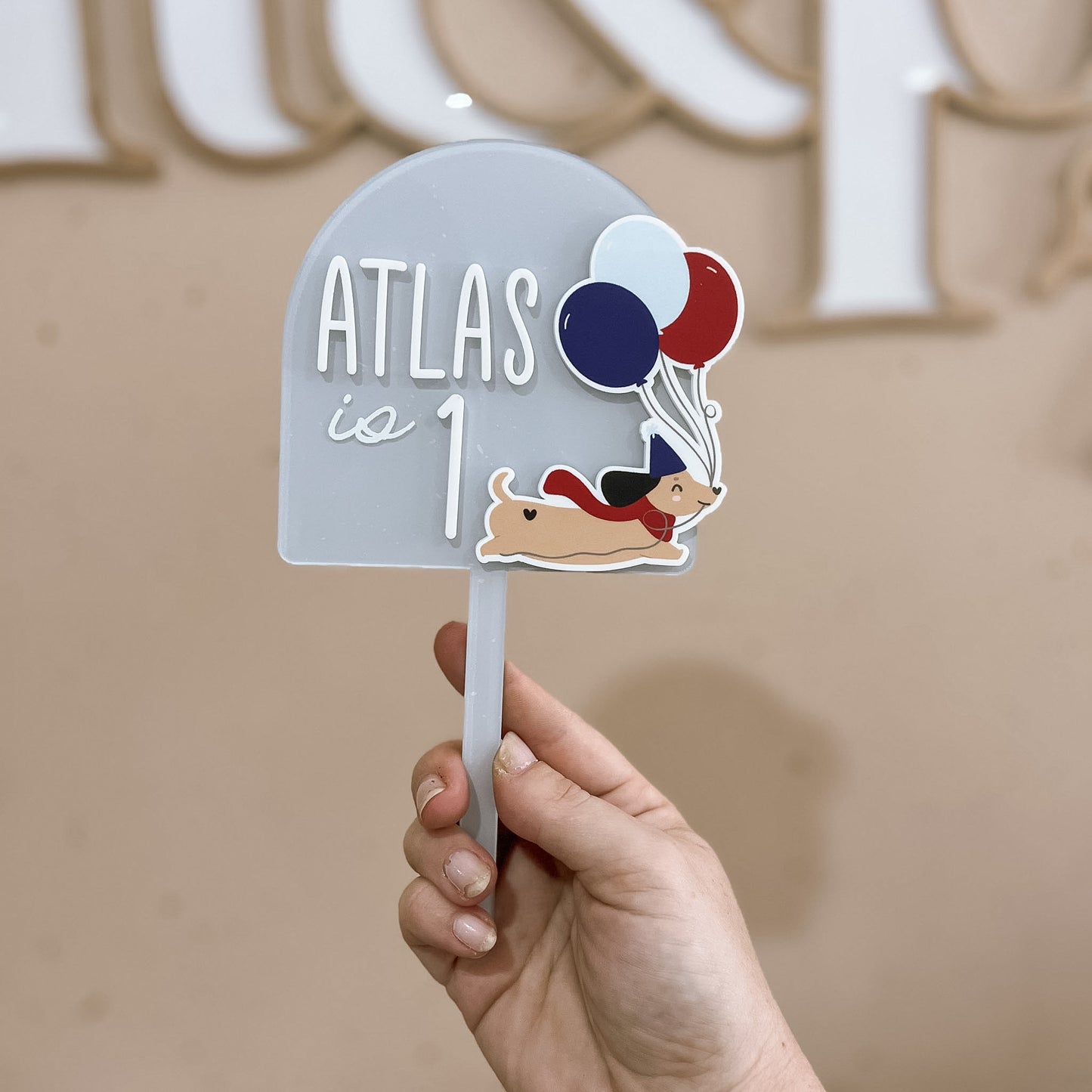 CUSTOM Cake Topper | ANY THEME/DESIGN/AGE