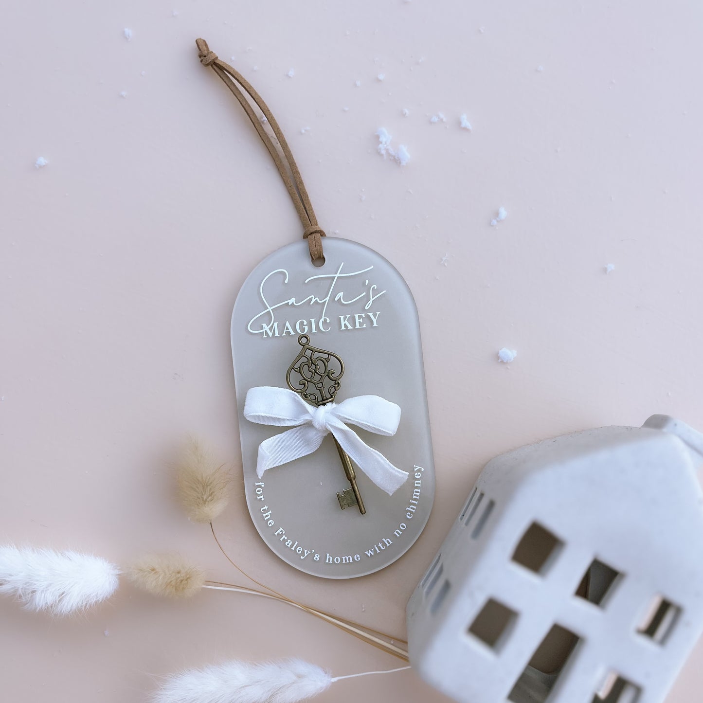 SANTA'S MAGIC KEY - STYLE #2 | Personalised | Multiple Colour Options