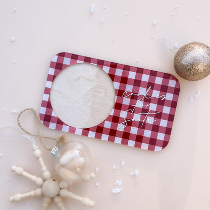 COOKIES FOR SANTA TRAY | Multiple Colour & Pattern Options