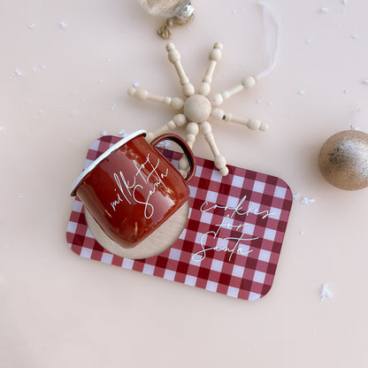 COOKIES FOR SANTA TRAY | Multiple Colour & Pattern Options