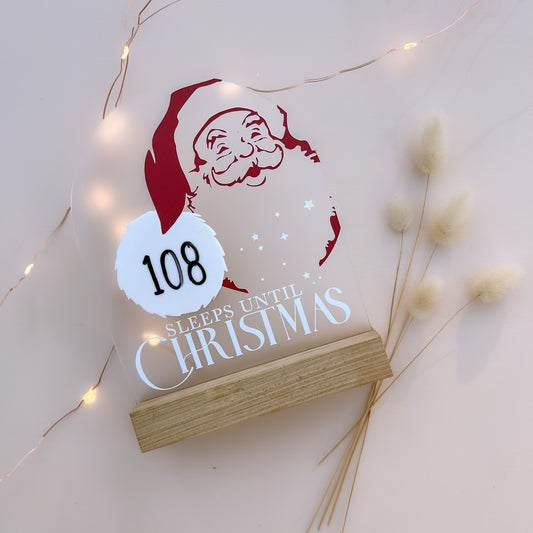 CHRISTMAS COUNTDOWN ARCH | Multiple Colours + Optional Stand | FREE Whiteboard Marker Included