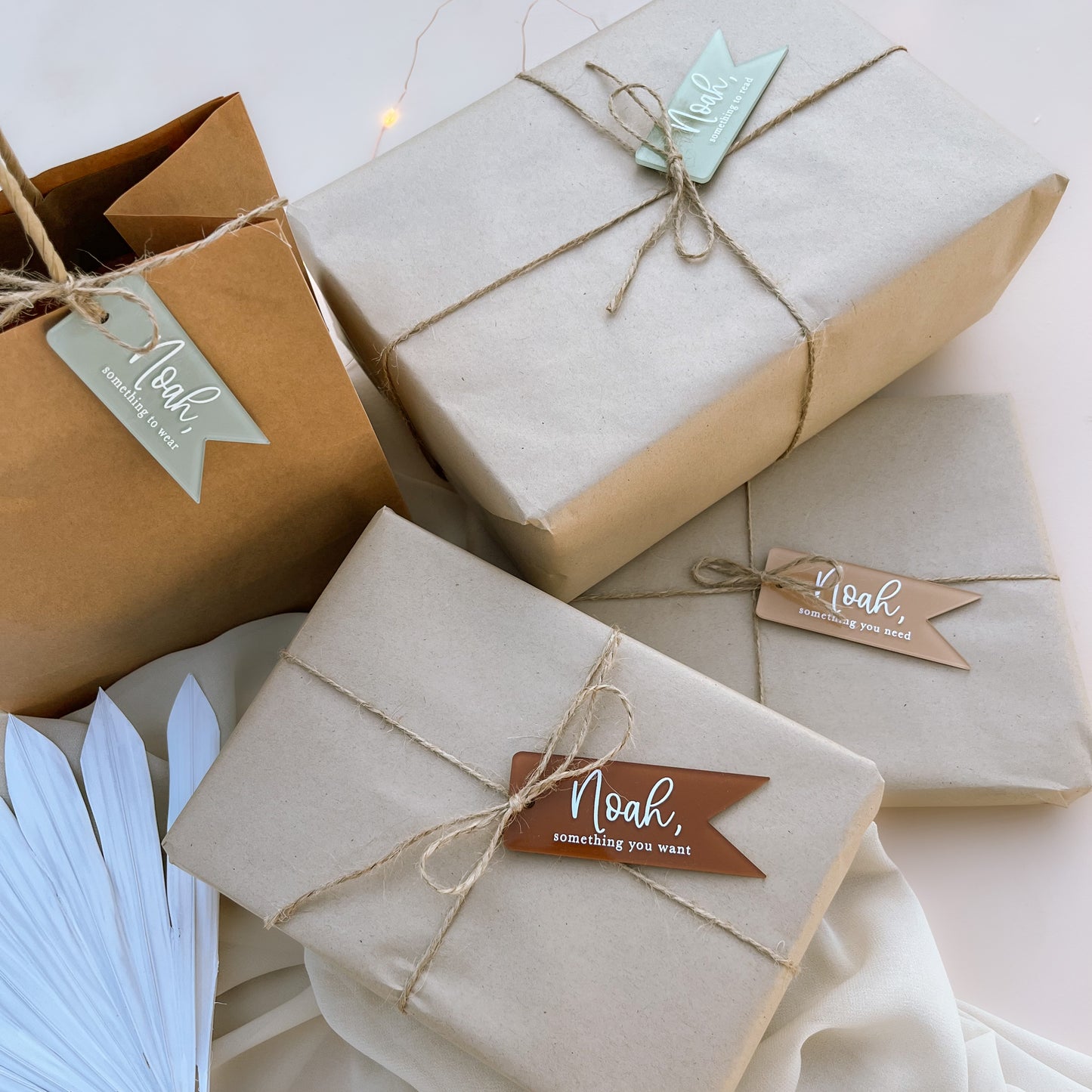 MINDFUL GIFT TAGS | Personalised | Multiple Colour Options