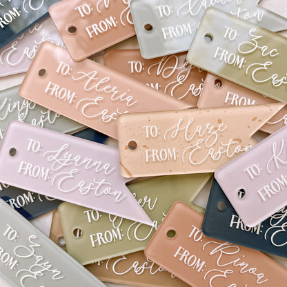 GIFT TAG | Personalised | Multiple Colour Options