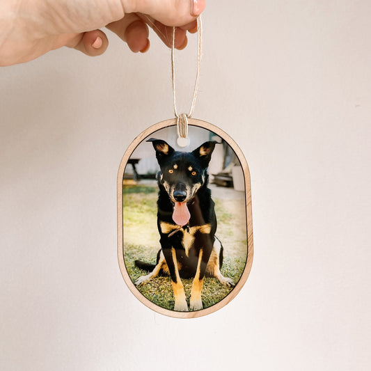 PHOTO ORNAMENT | Wooden Border