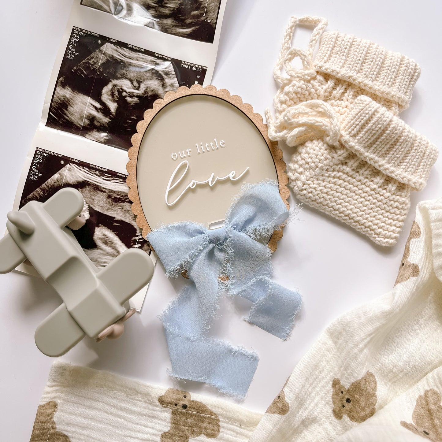 Vintage-Style Baby Gender Announcement | Multiple Customisation Options