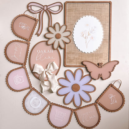 BUNDLE - Cottagecore Decor Set | Personalised