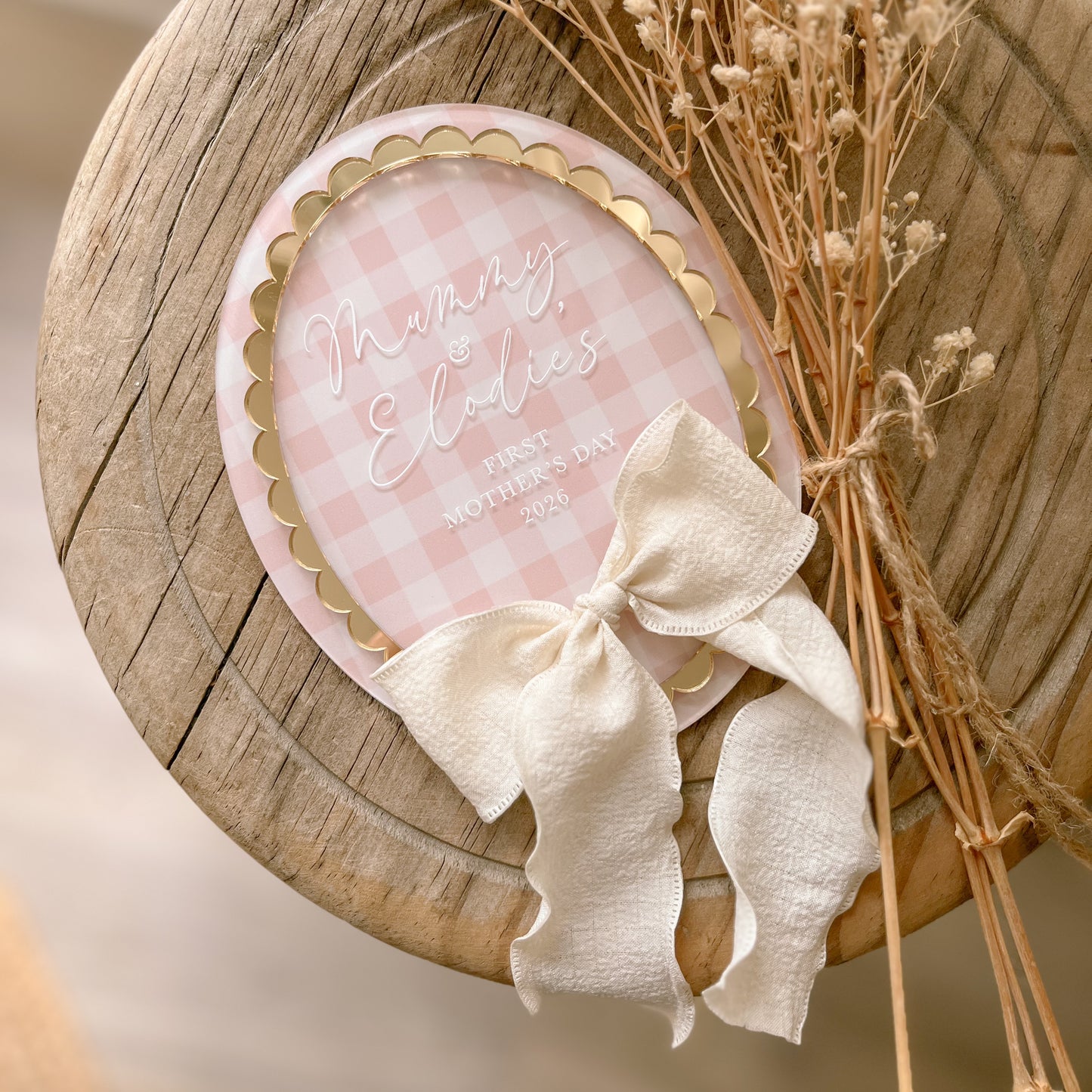 First Mother's Day Plaque | Customisable