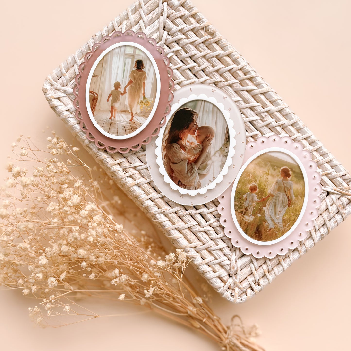 Vintage-Inspired Photo Fridge Magnets | Customisable Gift