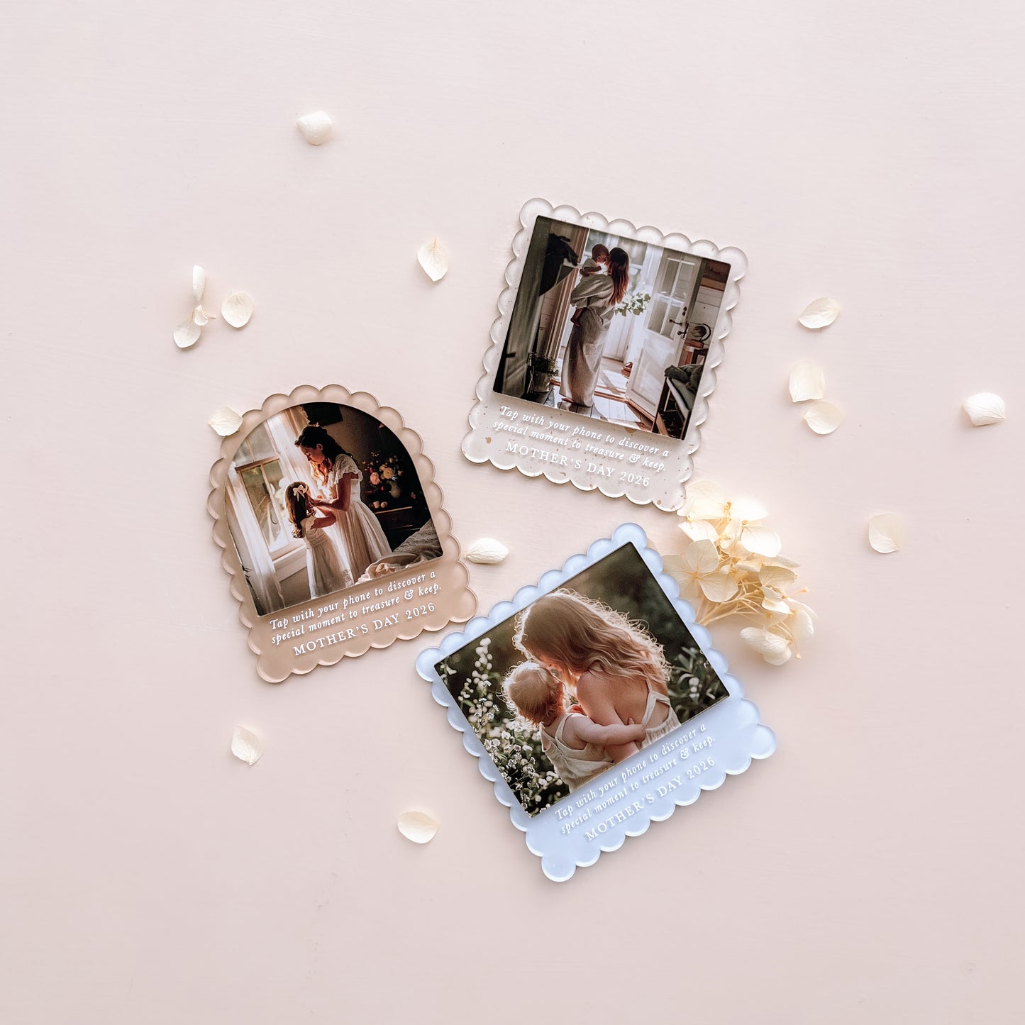 NFC Keepsake Photo Fridge Magnets | Customisable Gift