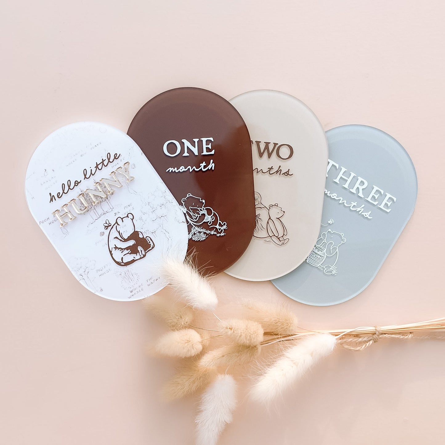 Storybook Bear Milestone Set | Pooh & Friends | Customisable
