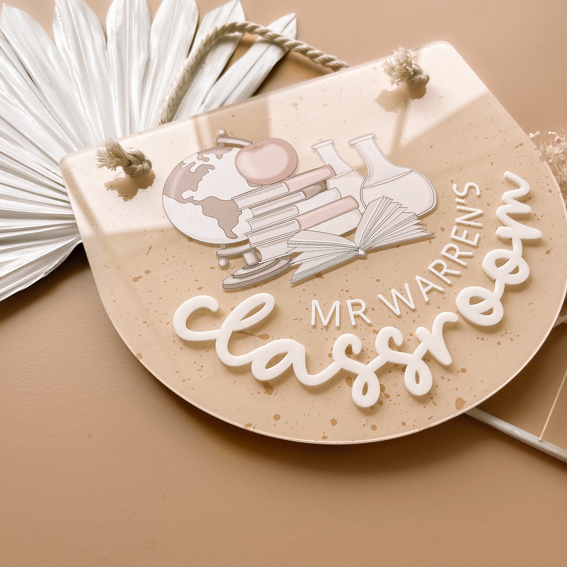 CLASSROOM SIGN | Personalised | Multiple Colour Options โ Salt & Pine Store