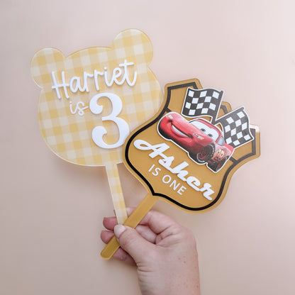 CUSTOM Cake Topper | ANY THEME/DESIGN/AGE