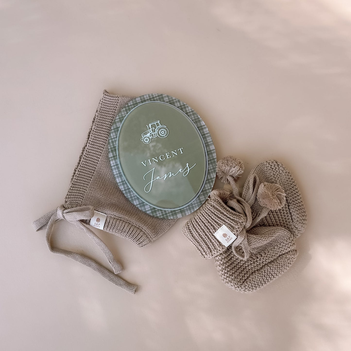 Double-Layered Oval Name Plaque | Multiple Customisation Options