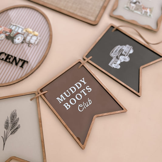 BUNDLE - Boys Farm-Themed Decor Set | Personalised