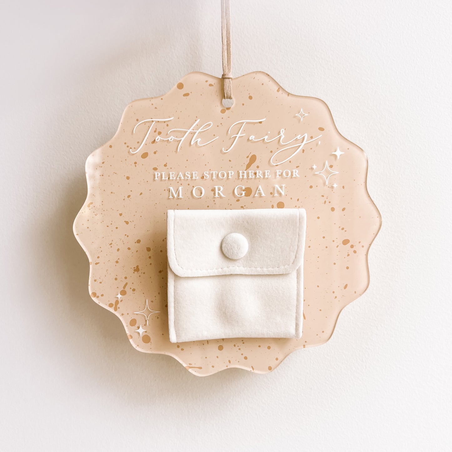 TOOTH FAIRY PLAQUE | Personalised | Hanging | Multiple Colour Options