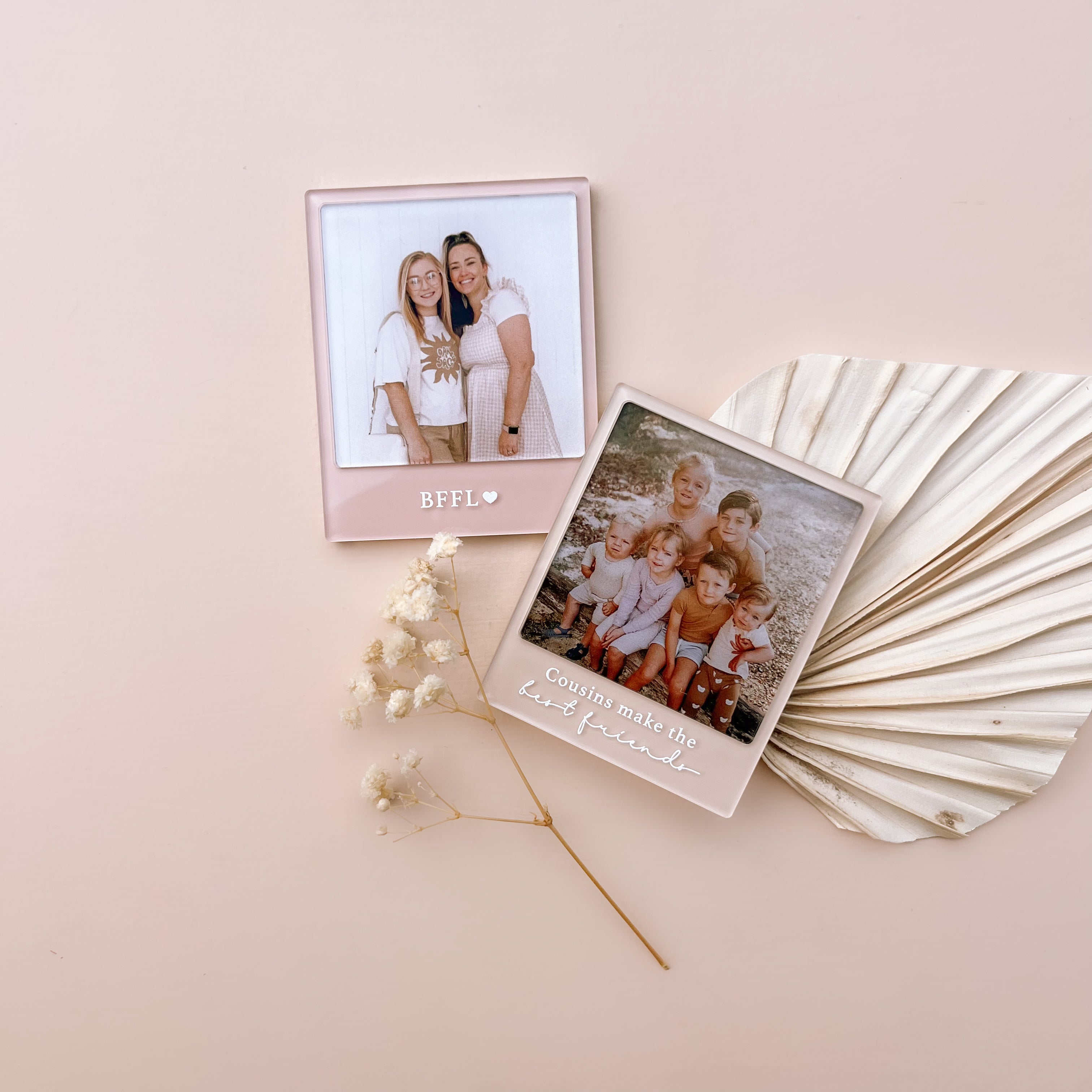 Polaroid Photo Fridge Magnet | Multiple Border Options | Personalised Photo Gifts