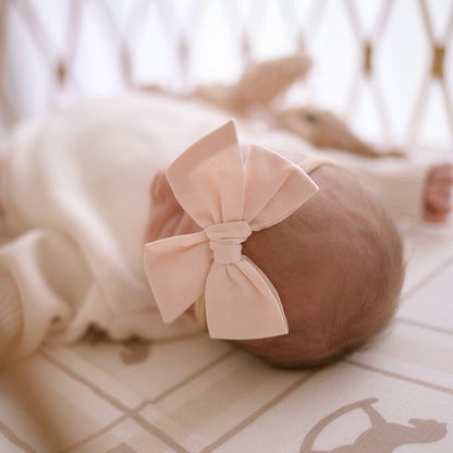 Delicate Newborn Headband | Bow | 2 Colours