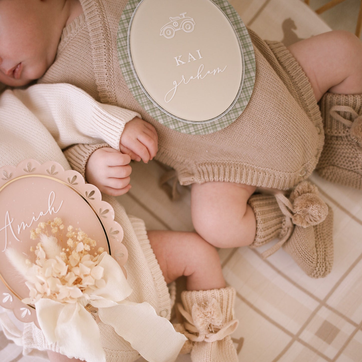 Heirloom Newborn Booties | 3 Colours
