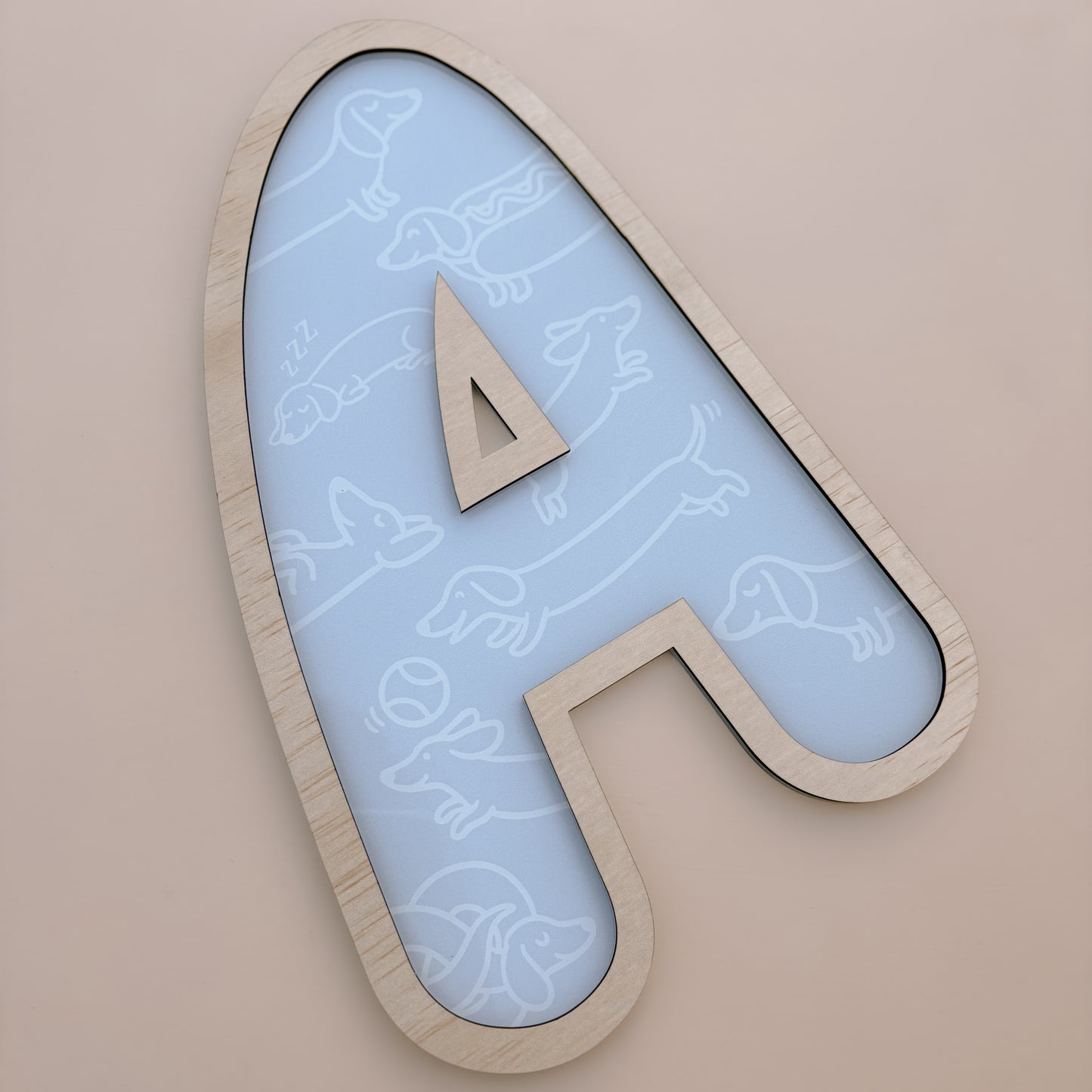 Silly Sausage Dachshund Letter | Personalised | Multiple Colour Choices